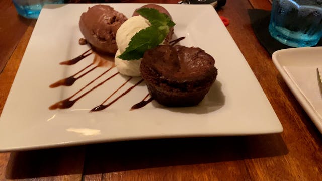 Dinner and gossip with the girls in a...