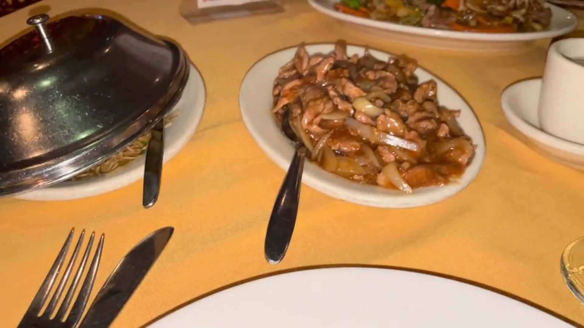 Lunch at Kowloon in Aruba