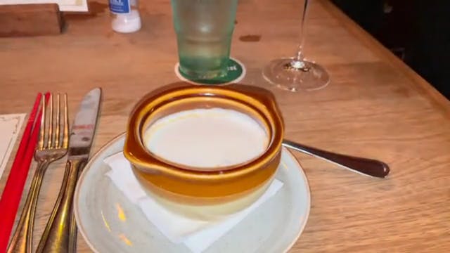 Lobster cappuccino 