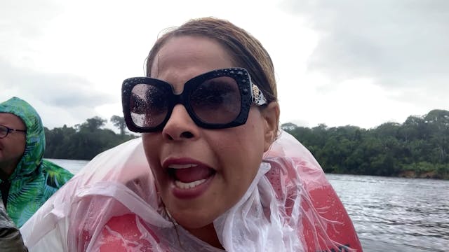 Soaked to the bone