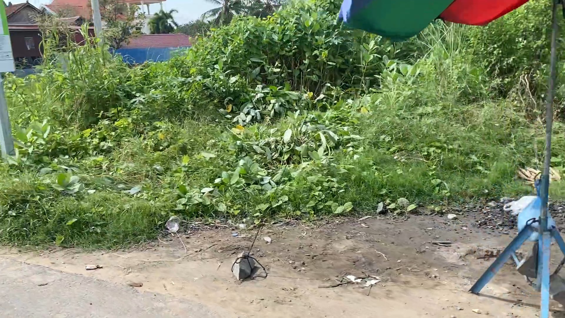 Driving through Cambodia