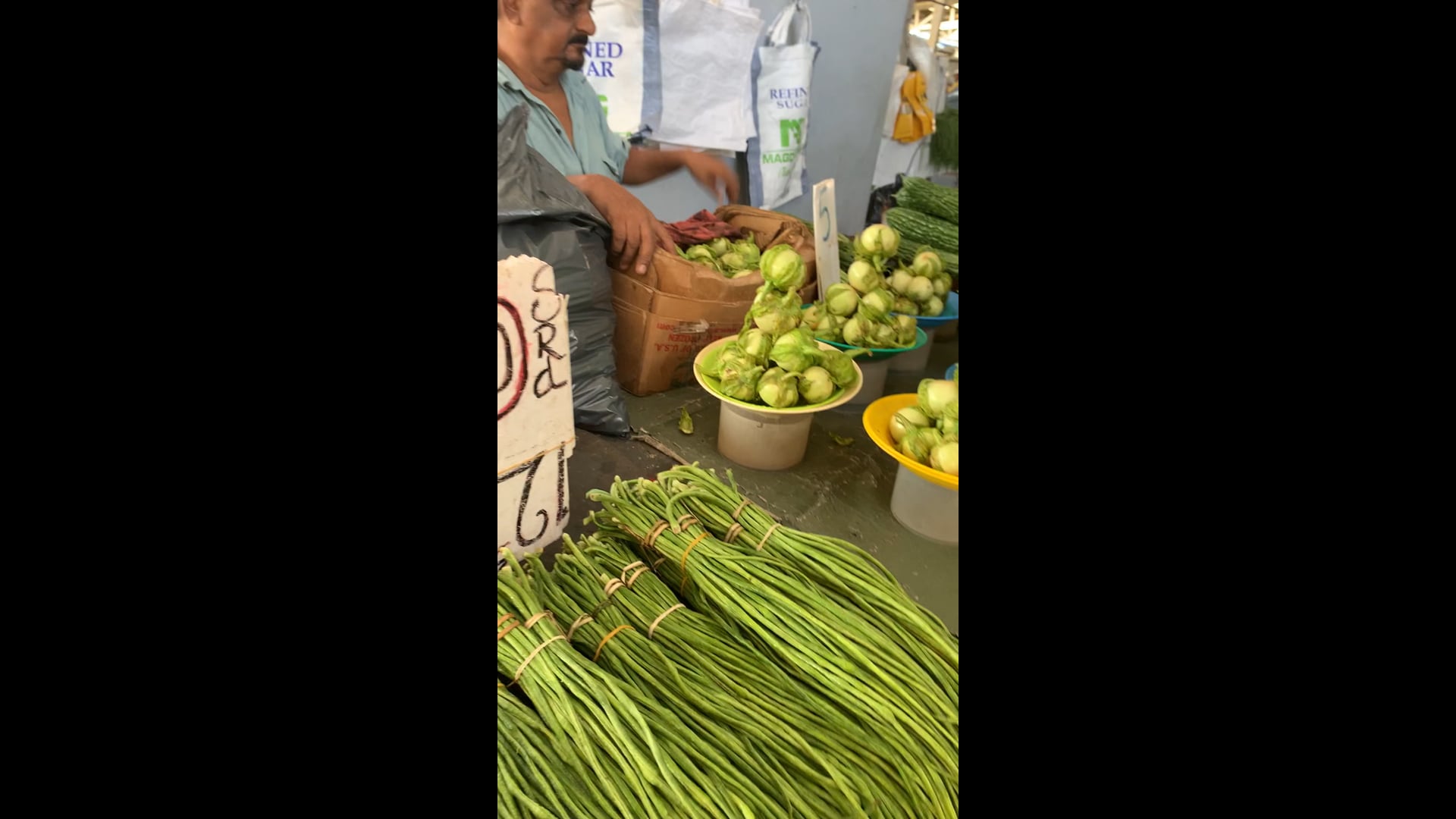 So much fun on the market in Suriname