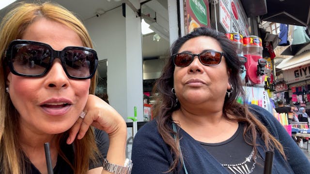 Istanbul, Turkey with my gangsta frie...
