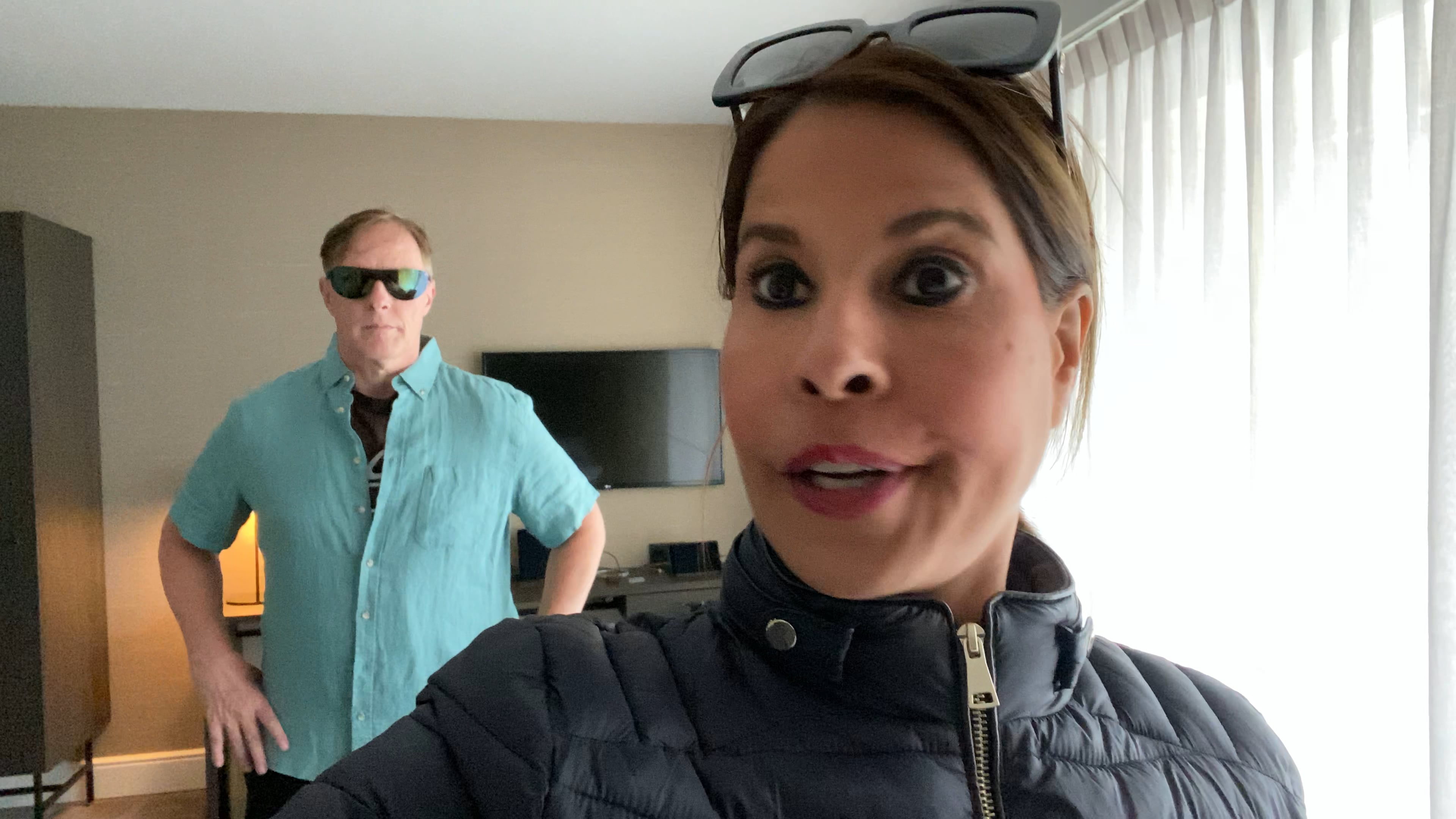 In the hotel room in Gent