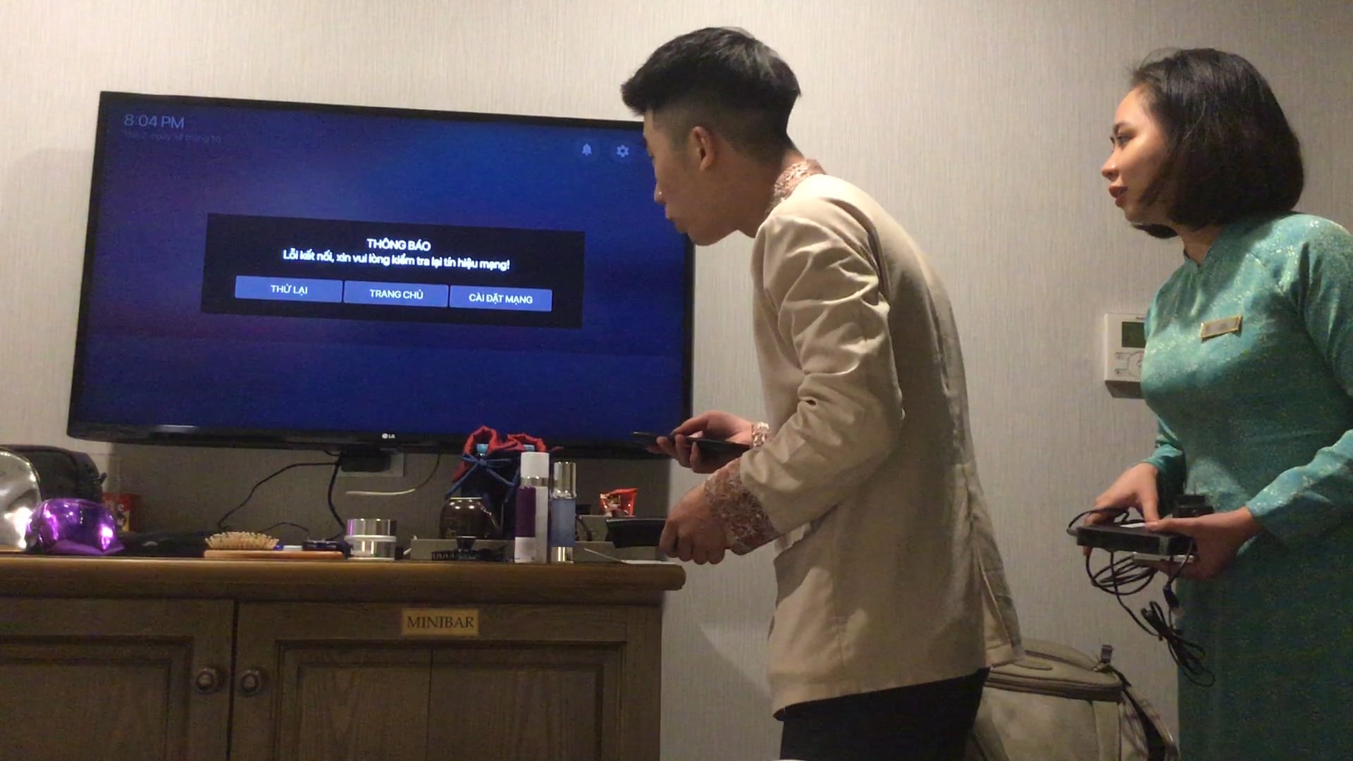 TV Malfuction in my hotel room