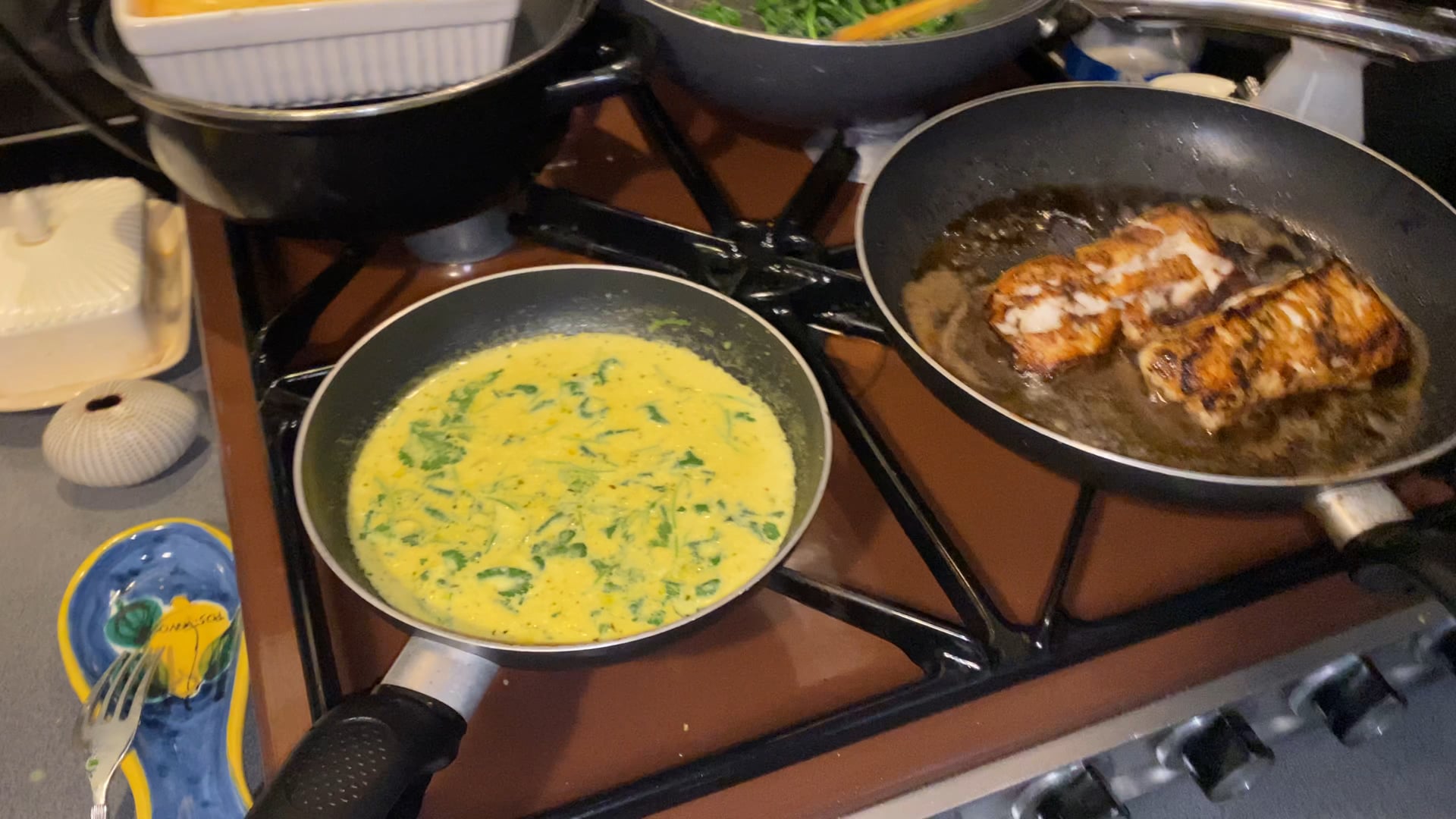 Rachel over for lunch