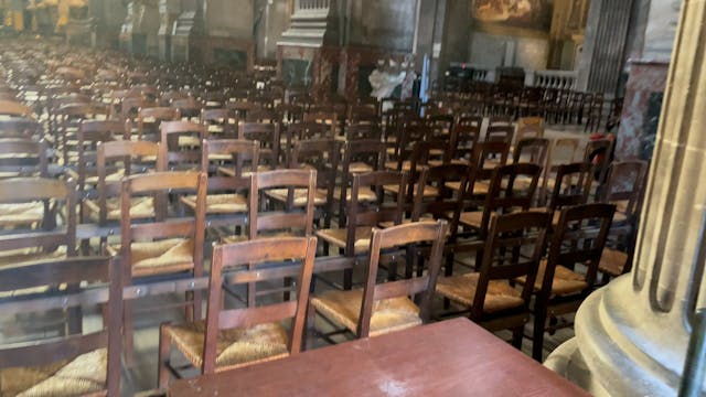 Church at Sulpice, Paris France
