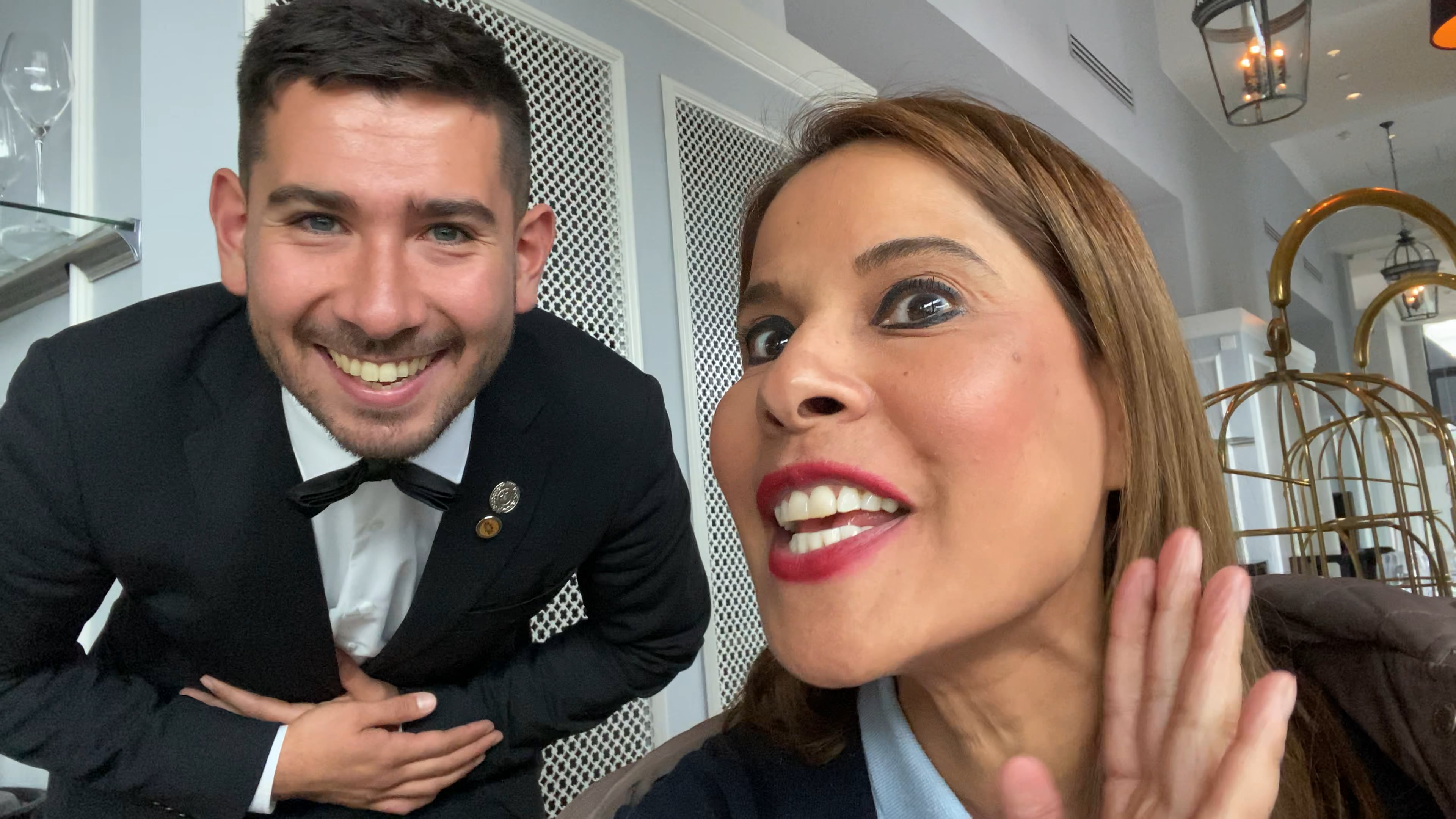 The nice waiter at Marchal