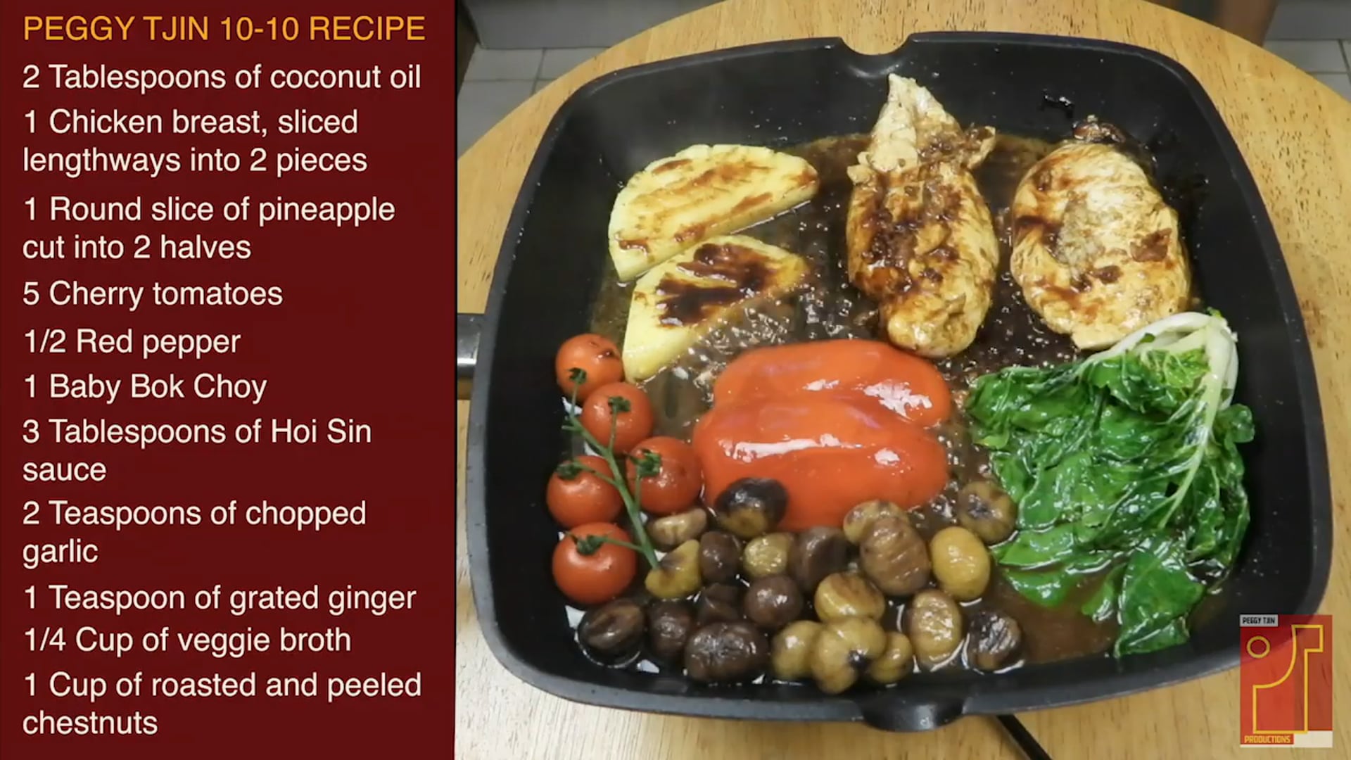 Peggy s Chicken Pineapple Bak Choi 