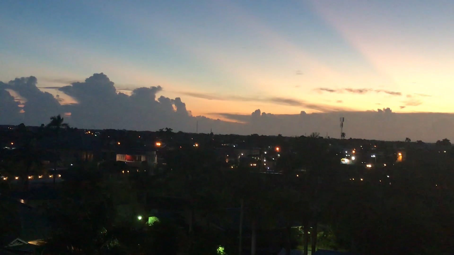 Suriname early in the morning