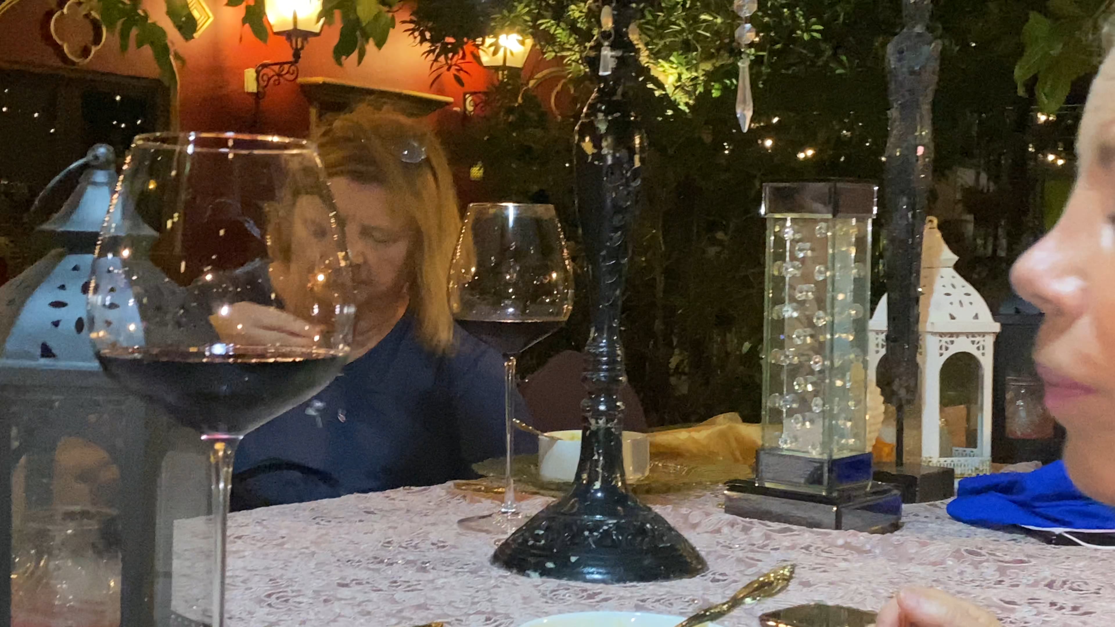 Mal function of her wardrobe