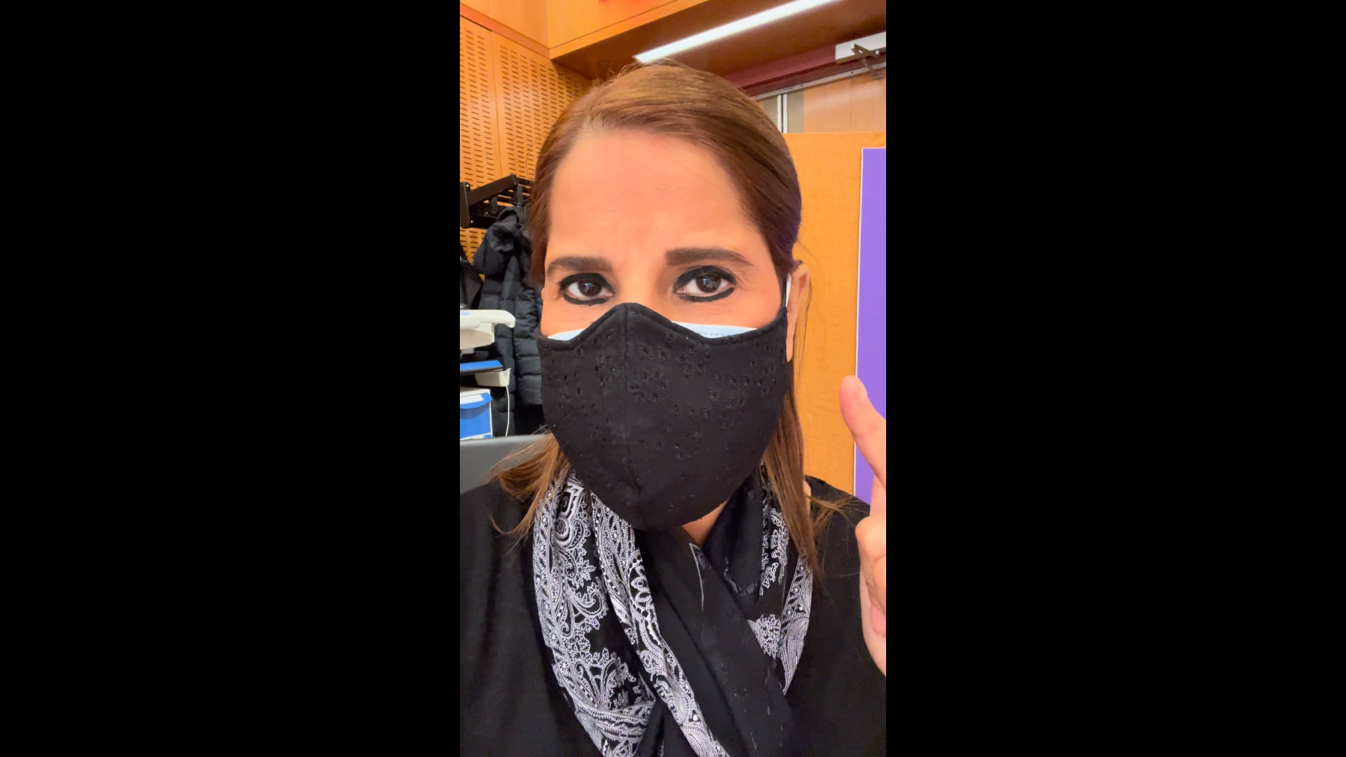 Internal trembling after Covid shot