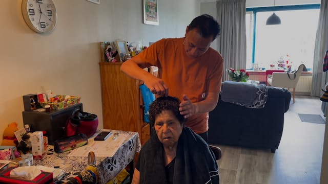 OOPs...Hairdresser is at mom's