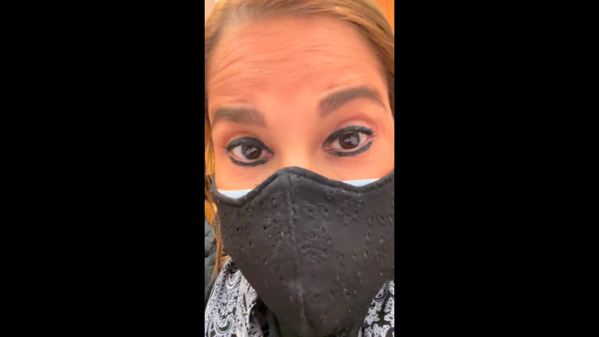 Hospital staff in a circle a huddle