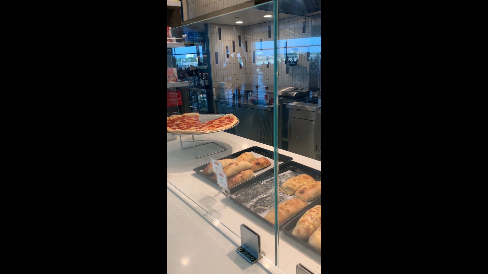 At the airport in the USA