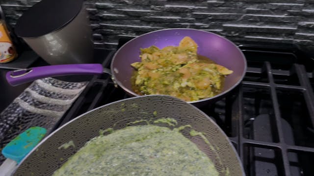 Pasta with chicken