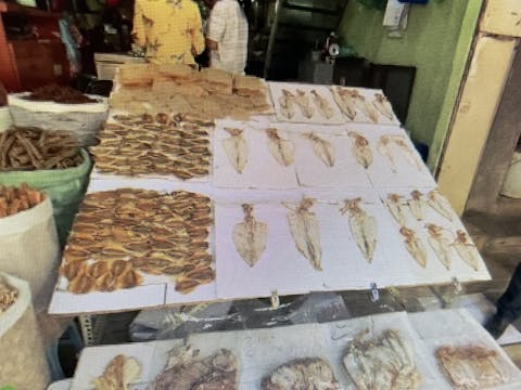 Dried fish