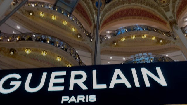 Gallerie lafayette in Paris