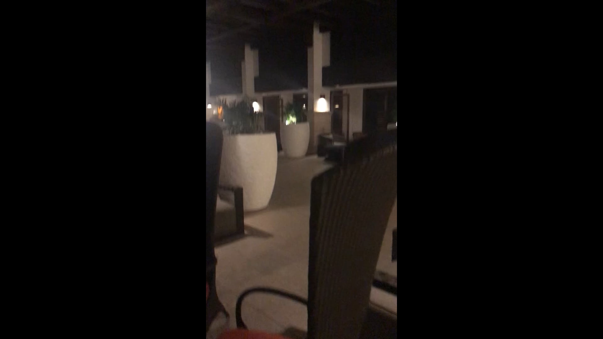 The lobby of the Hyatt in Aruba