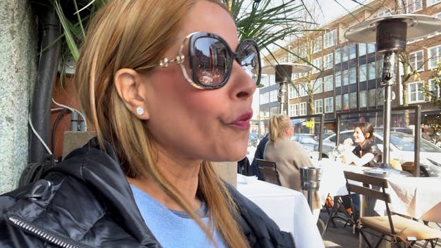 Lunch at ferrilli's with Moon, Amster...