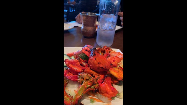 Tandoori veggies