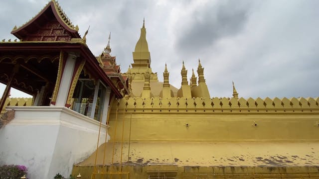 Epic Laos temple