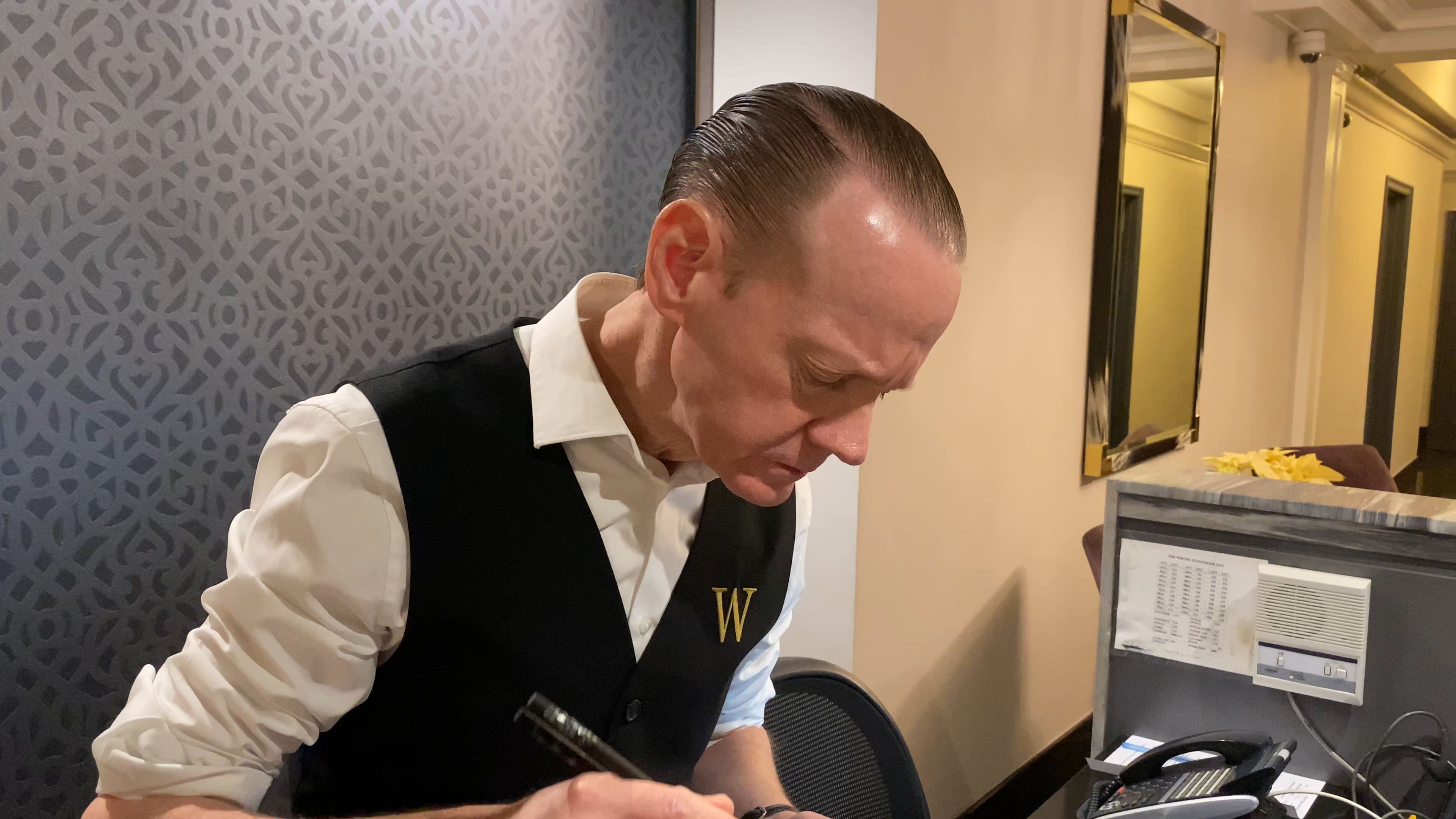 Chris the doormen think my food is really good.