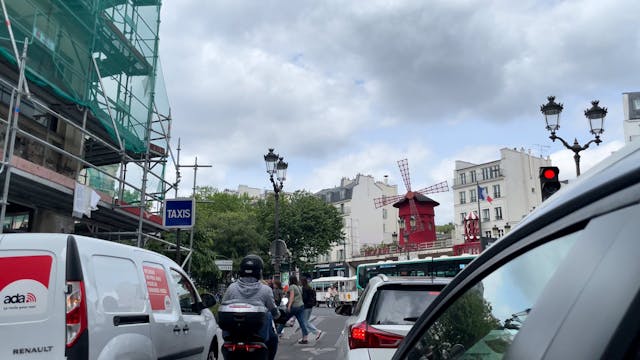 On our way to the Sacre Coeur