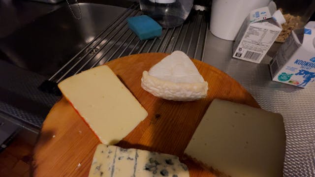 Cheese for dessert