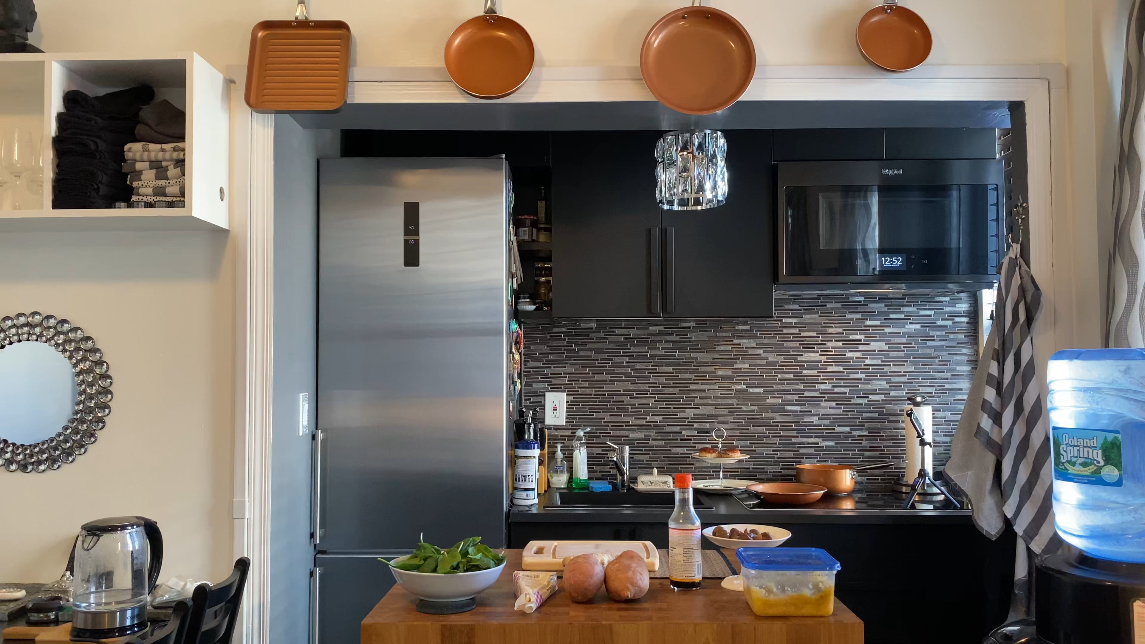 Cooking a sweet potato dish