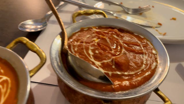 Indian foor in Dubrovnik, Croatia