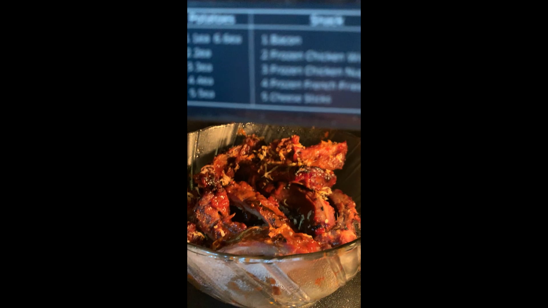 Some spare ribs with ginger