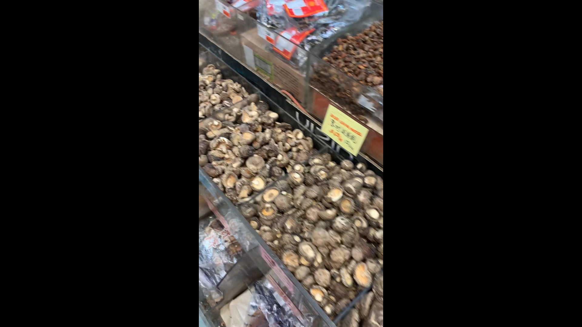 Dried mushrooms