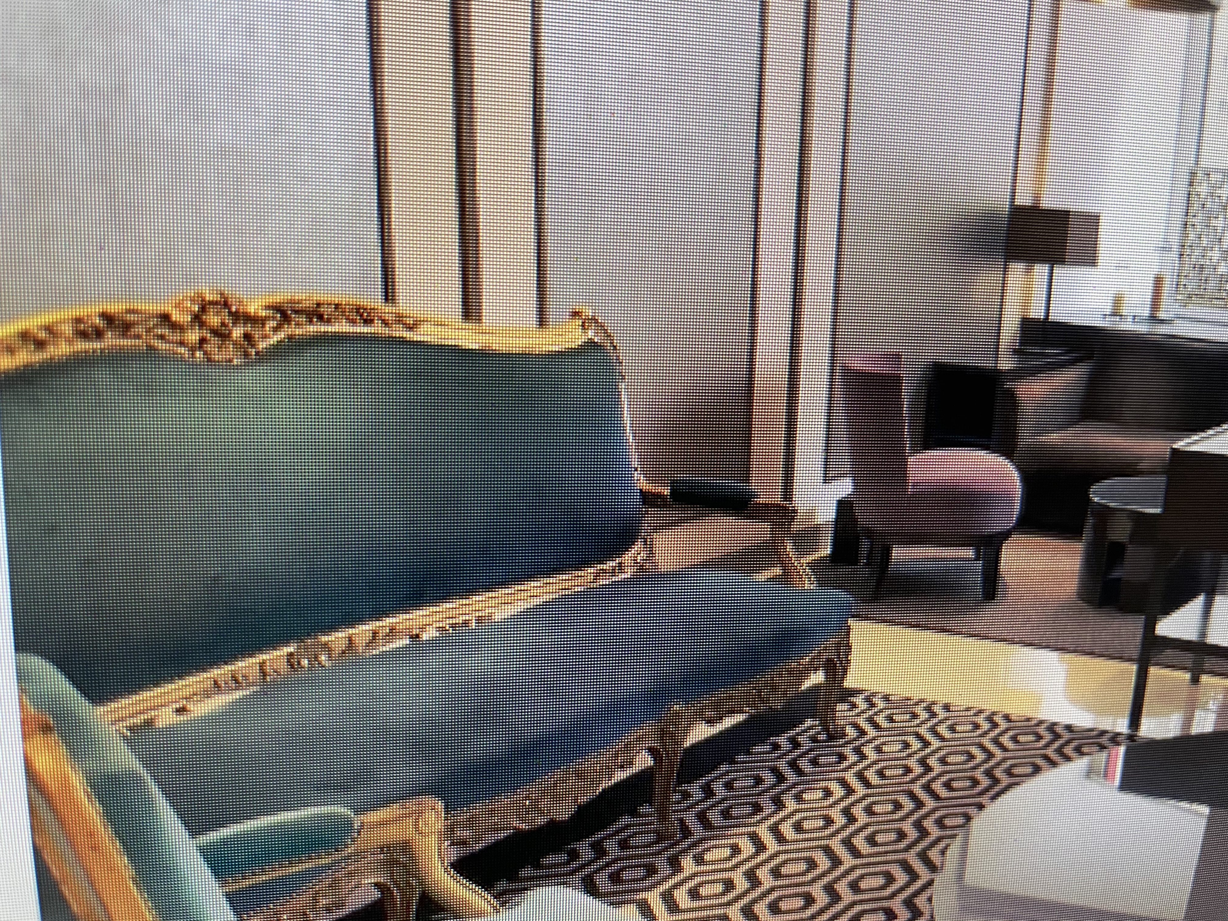 The lobby of the hotel