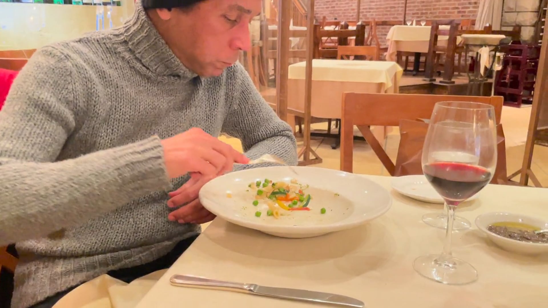 My vegan buddy Anthony