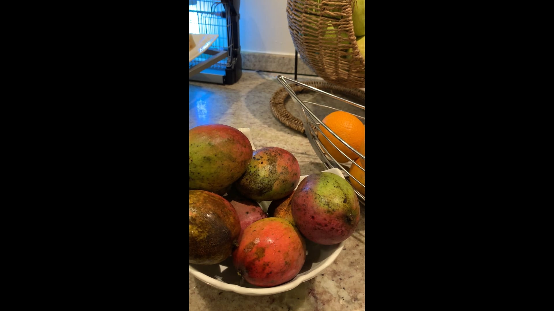 Fruit in the morning at the Marriot