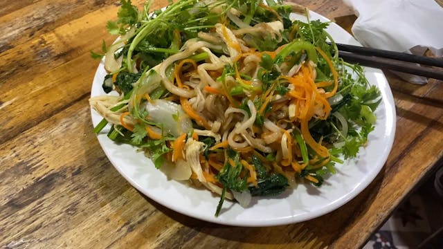 Fried Noodles in Hanoi