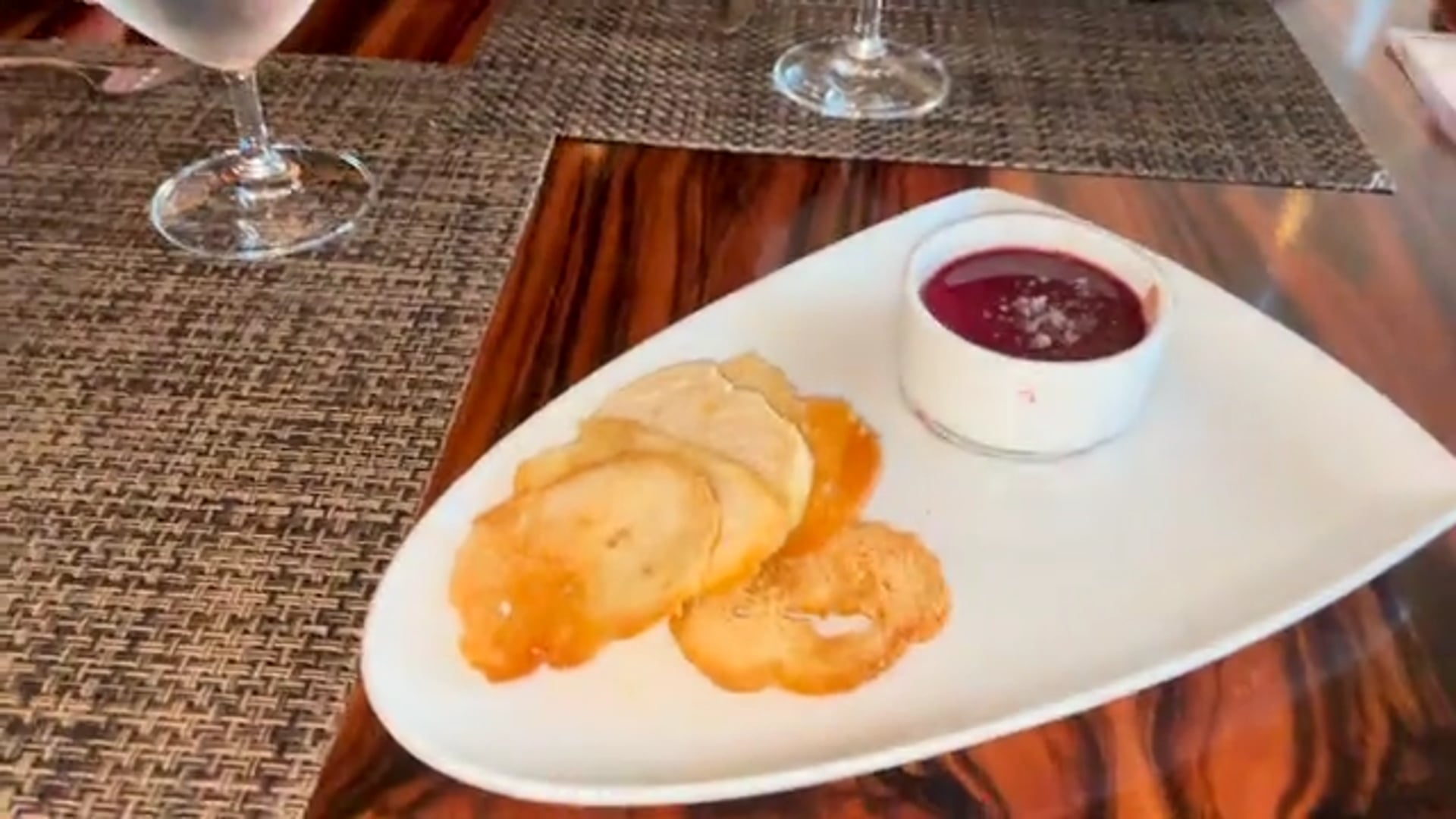 Dinner at BLT Ritz Carlton