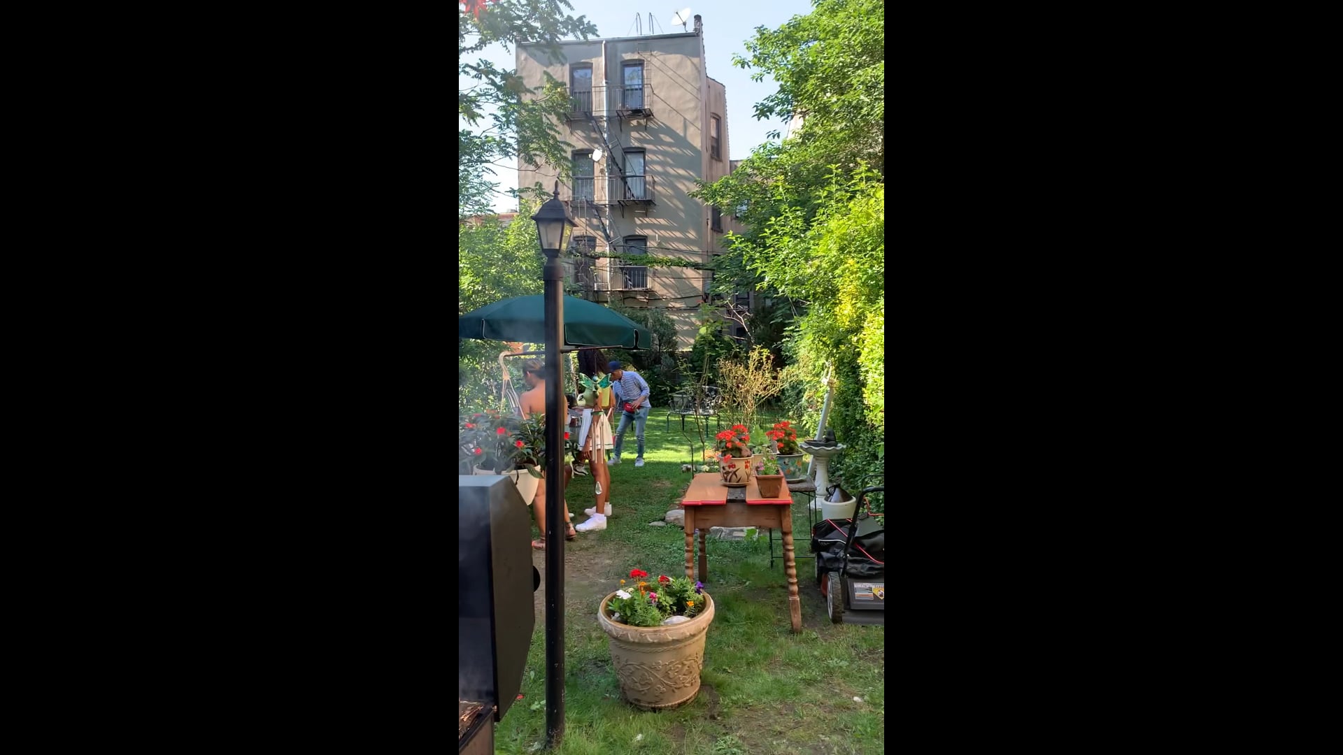 BBQ at Anthony family