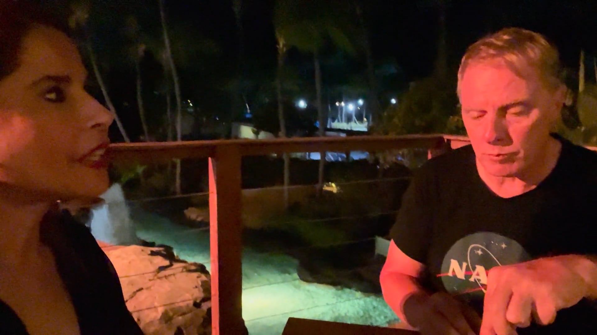 Dinner at sunset grill