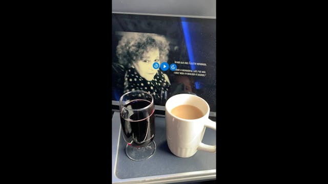 Wine and tea..