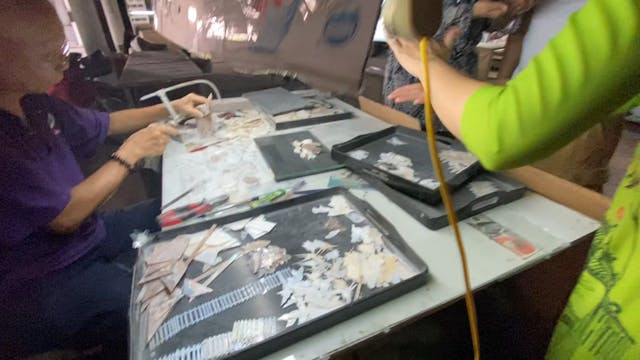 Museum for the disabled, they make art