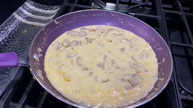 Creamy mushroom sauce