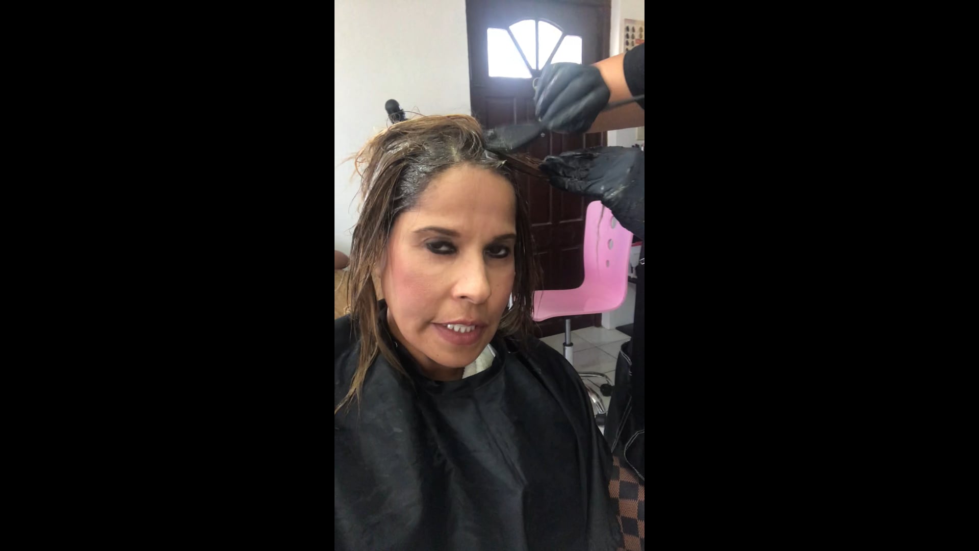 Carolina is dying my hair