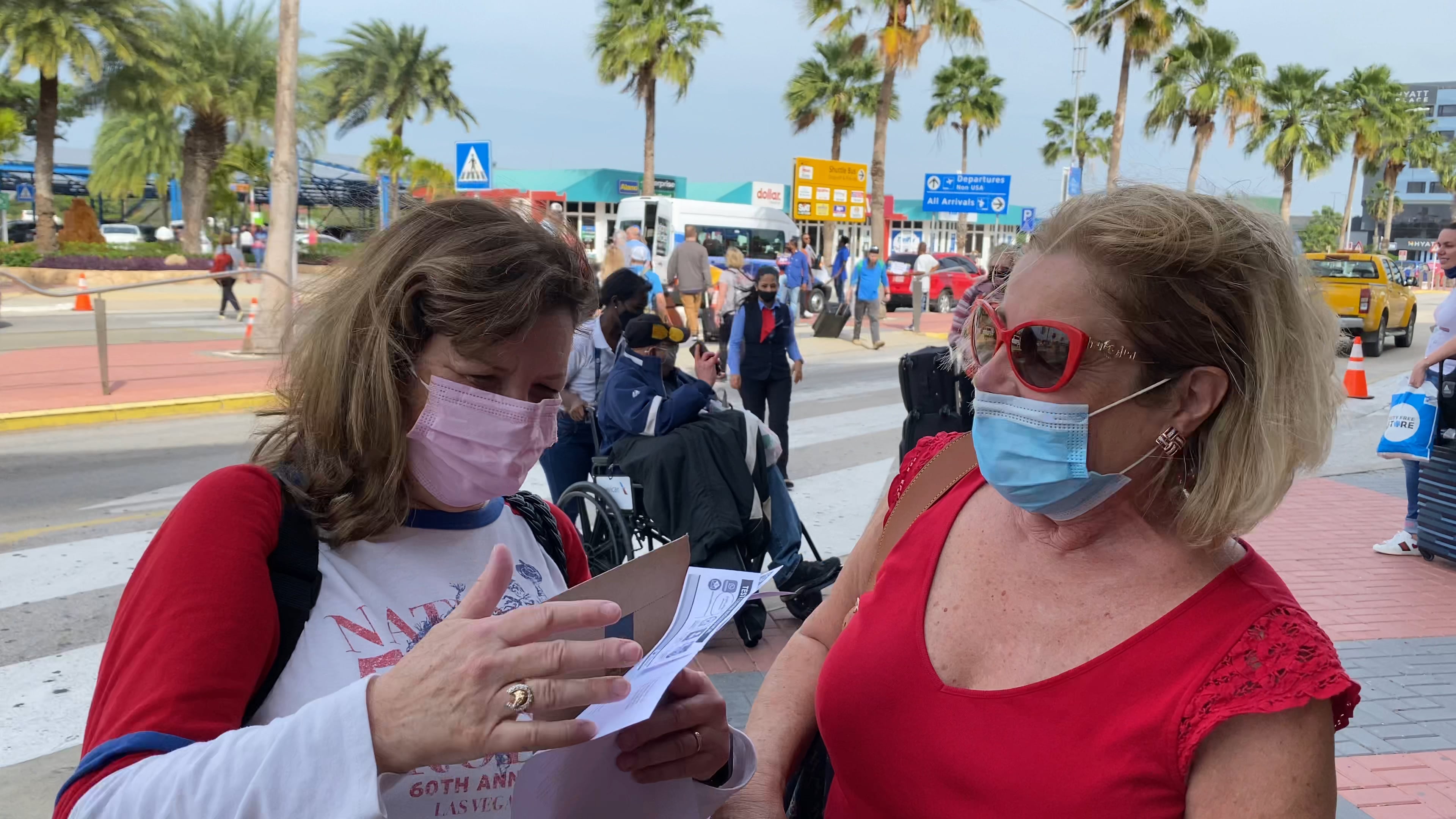 Picking someone up from the airport