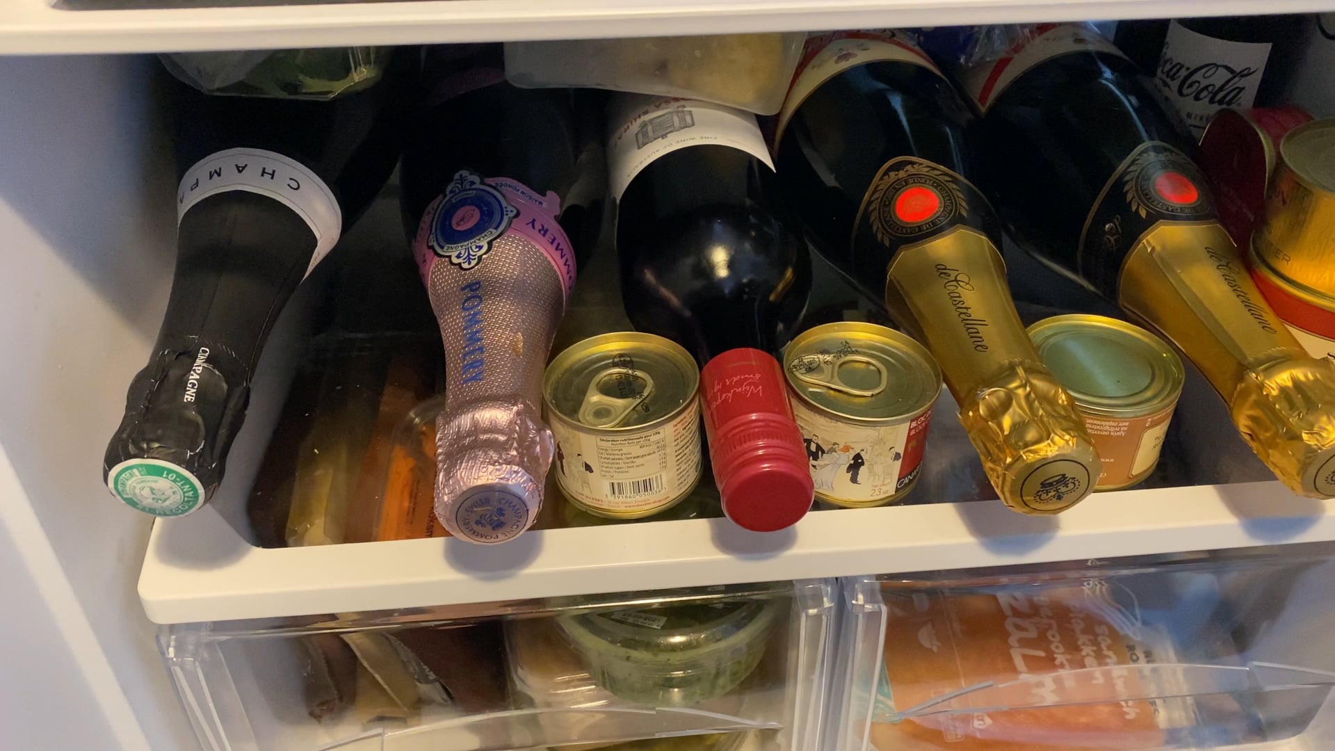 A fridge full of delicacies