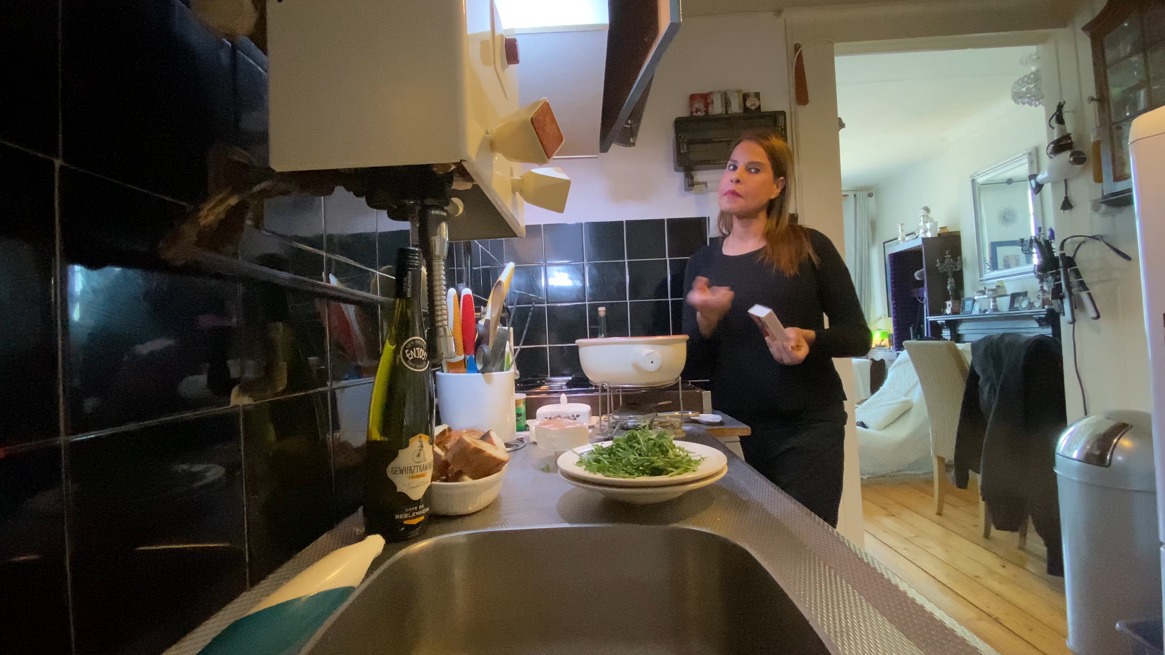 In my Amsterdam kitchen