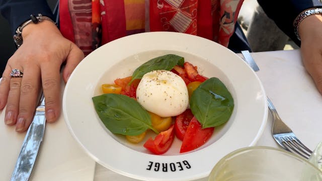 Lunch with Cheryl at George Amsterdam