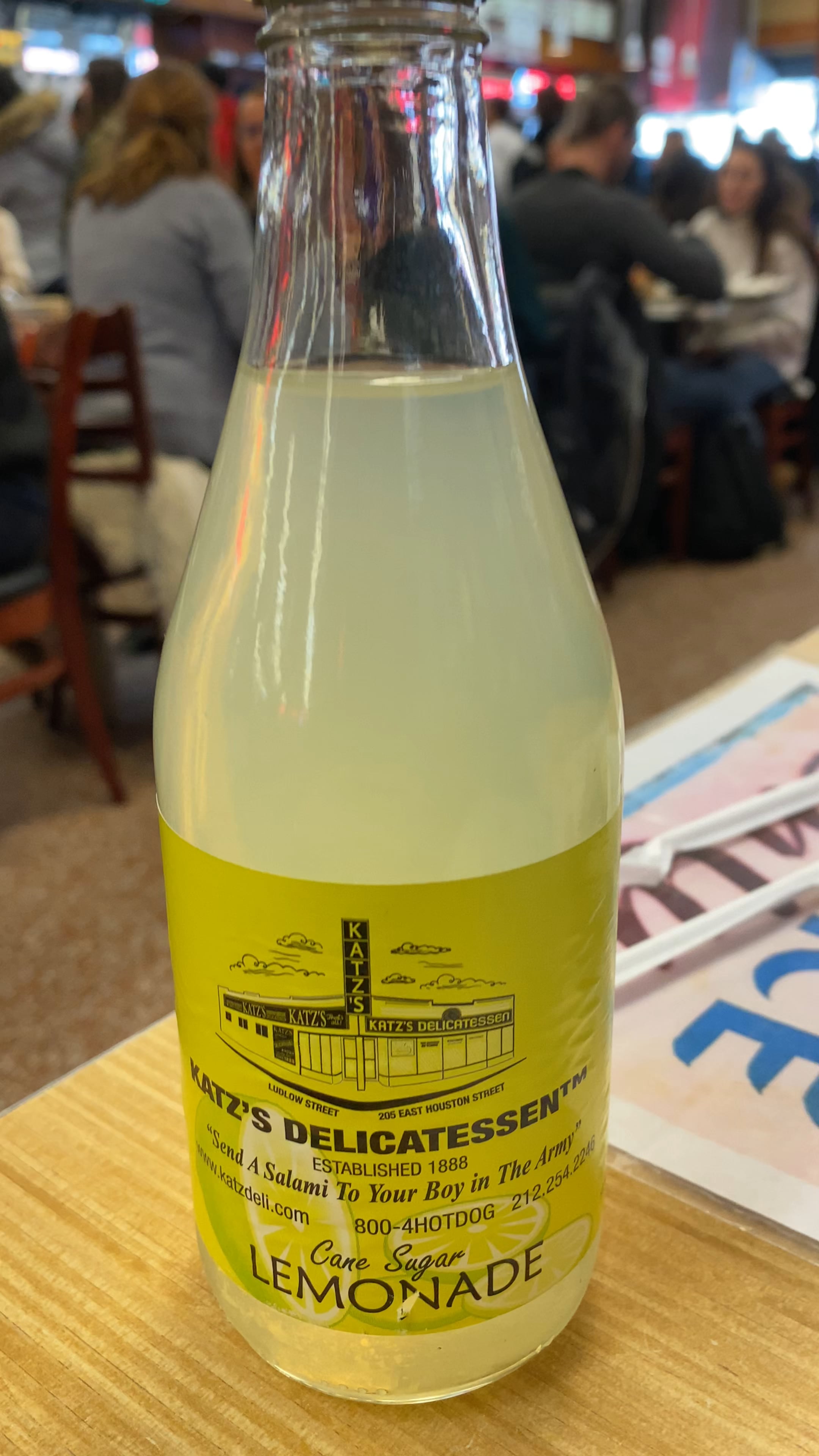 Katz gives us lemonade