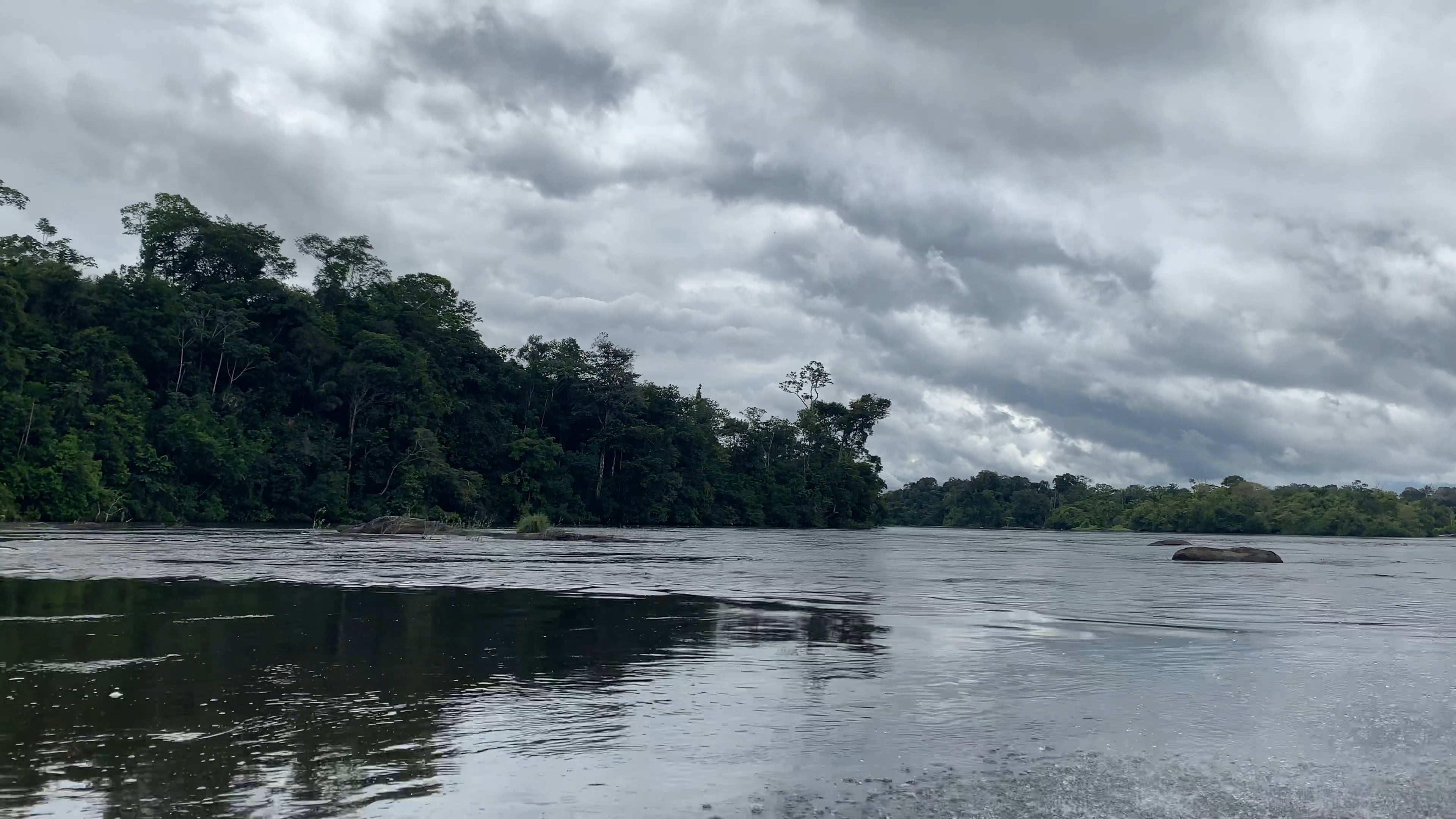 The banks of the river